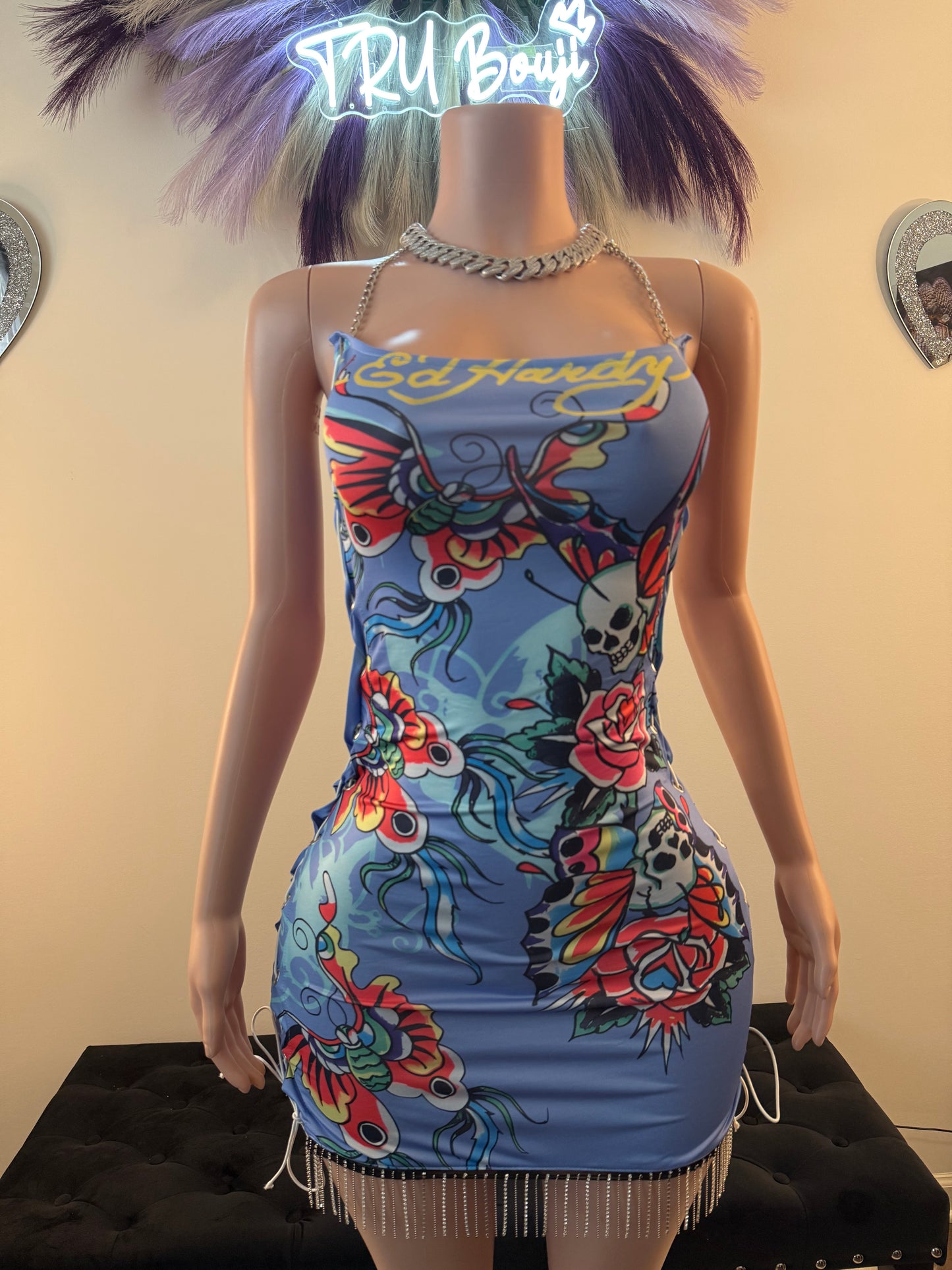 Dragon Drip Mini Dress