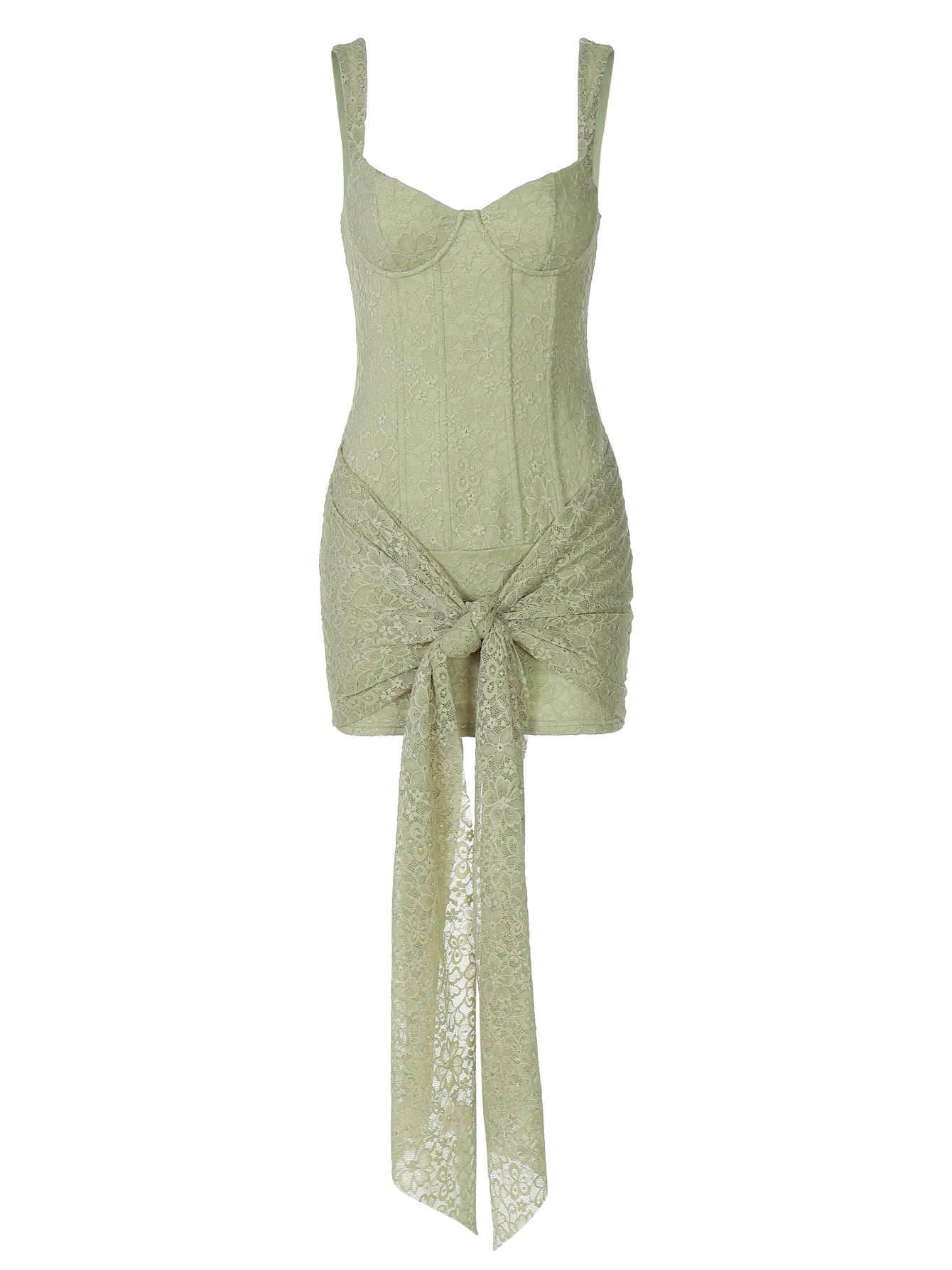 Laced Up Luxe Floral Corset Mini Dress