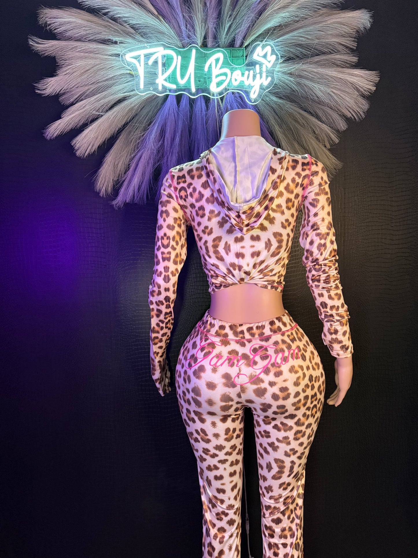 Leopard Print Baddie 2 Pc Set