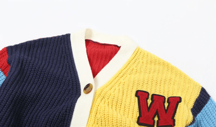 Back in School Multi Color Sweater