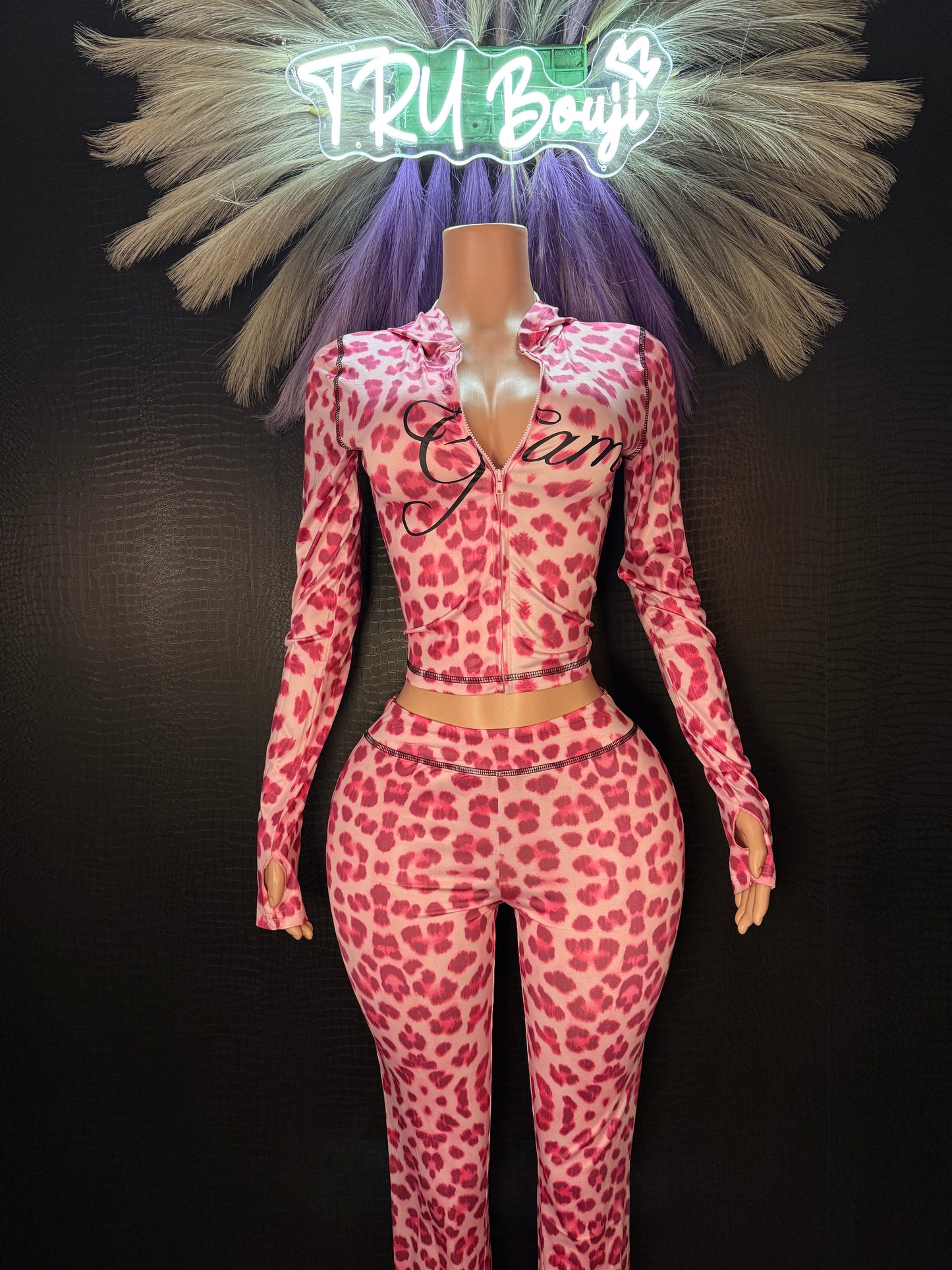 Leopard Print Baddie 2 Pc Set