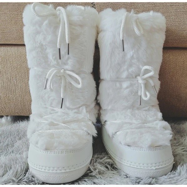 Faux Fur Snow Boots **PRE-ORDER**