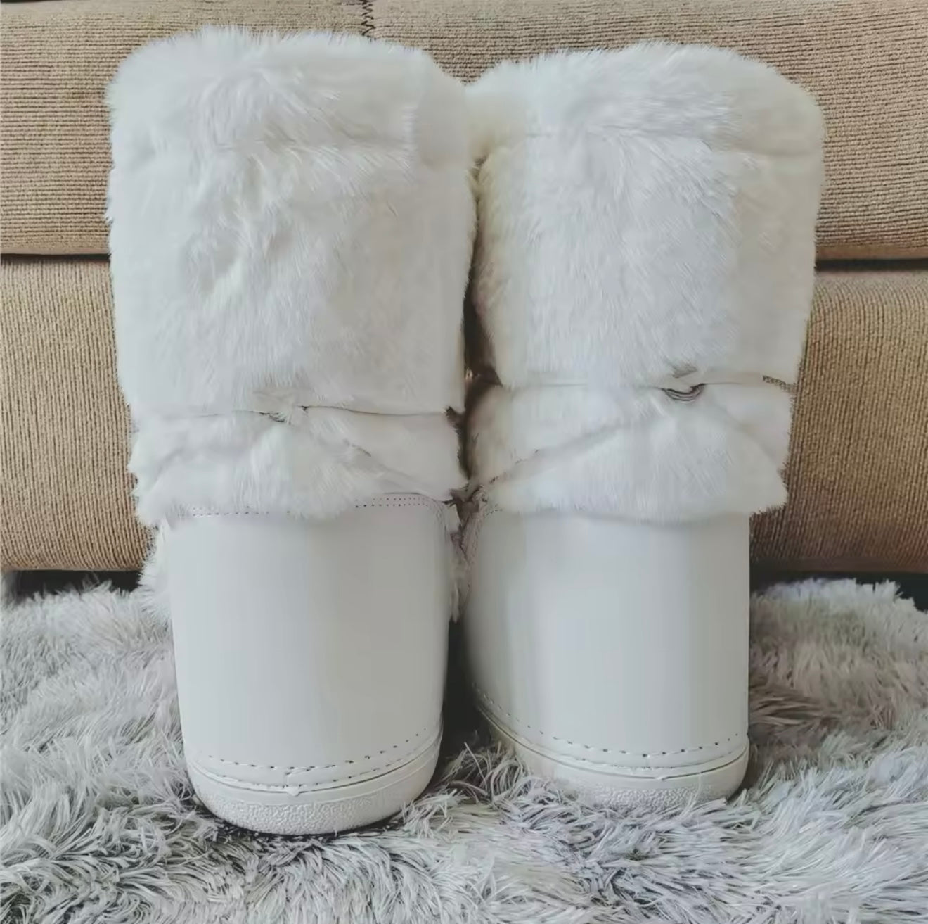 Faux Fur Snow Boots **PRE-ORDER**