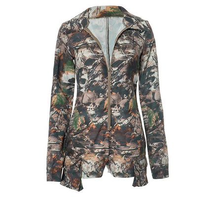 Camouflage Commander Romper