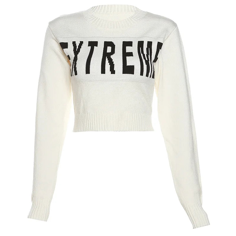 To The EXTREME Crop Sweater