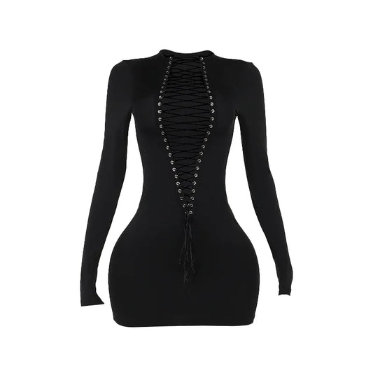 TRU BOUJI Hollow Sexy Dress