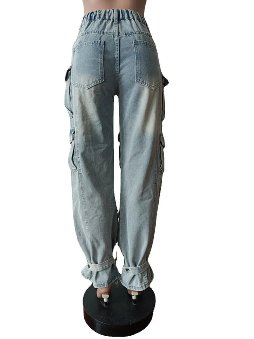 Bouji Denim Cargo Fashion Jeans