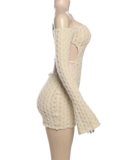 Allure Me Backless Knit Dress