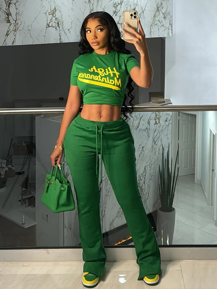 Money On Me High Maintenance 2 Piece Set