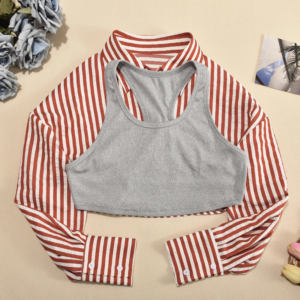 HIP School Girl 2Pc Top